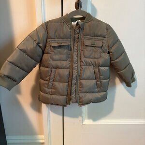Army Green Puffer Jacket